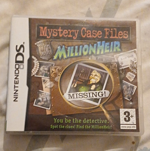 Big fish mystery - case, files