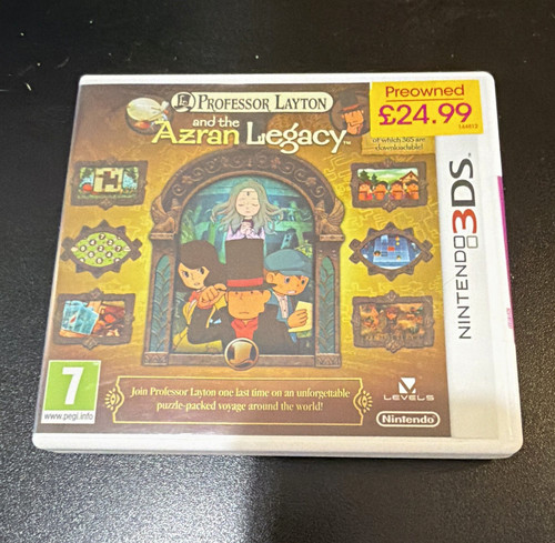 Professor layton and the azran - layton,