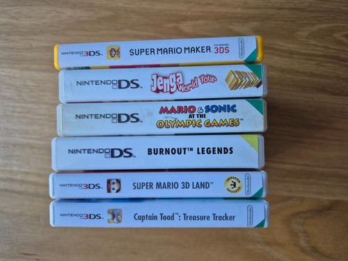 Nintendo and 3ds games - and,