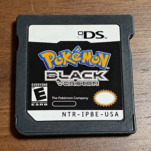 Pokémon black version game - black,