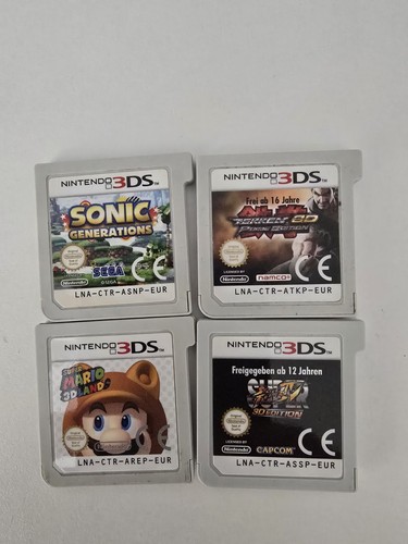 Nintendo 3ds game bundle - 3ds, x4