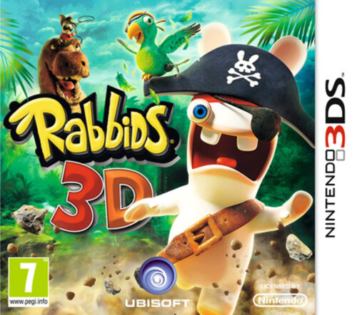 Rabbids pegi 7 - 3d, (3ds)
