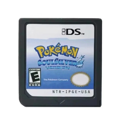 Soulsilver game card - soulsilver, classic