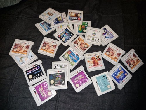 Nintendo 3ds games cart only - games,