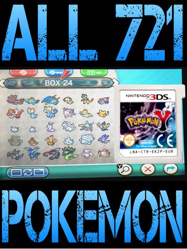 Genuine pokemon nintendo 3ds - genuine, y