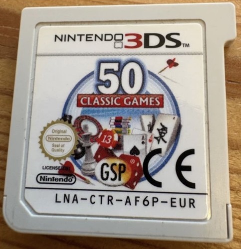 Classic games nintendo 3ds - 50,