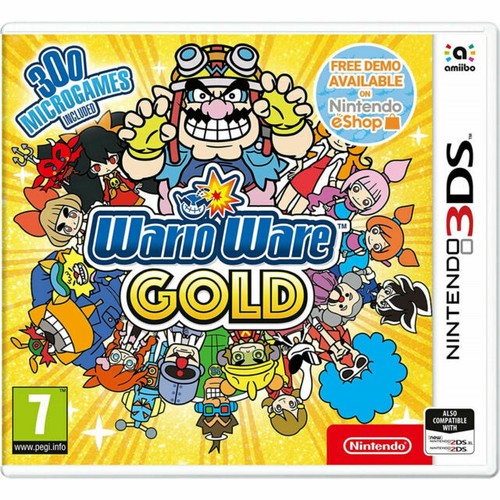 Warioware gold nintendo 3ds - warioware,