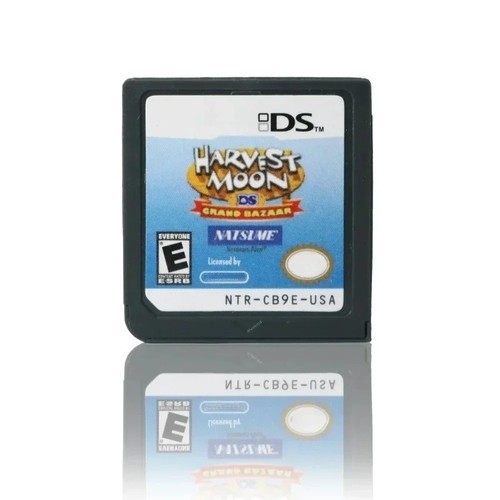 Harvest moon game card - moon,