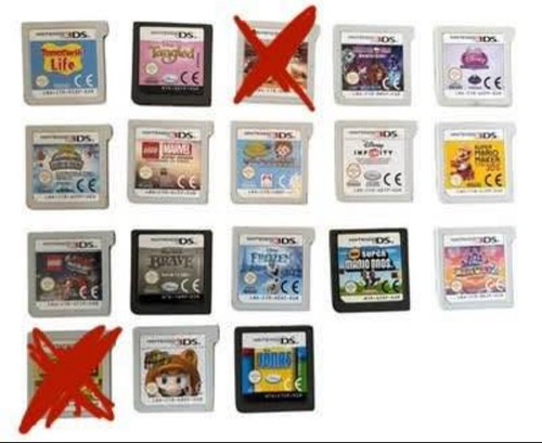 Various 3ds games - ds,